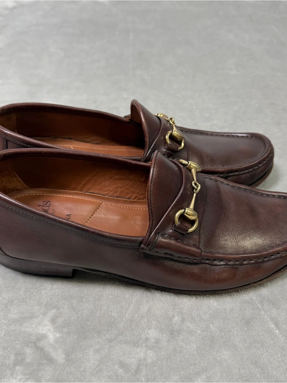 Allen Edmonds Verona Loafer Men's US 8 Made In Italy Brown Leather Office